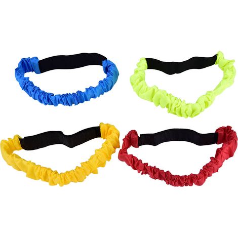4 Pièces Corde Élastique Sportive à 3 Pattes pour Course à Pied Jeu d'Équilibre Enfants (1/5)