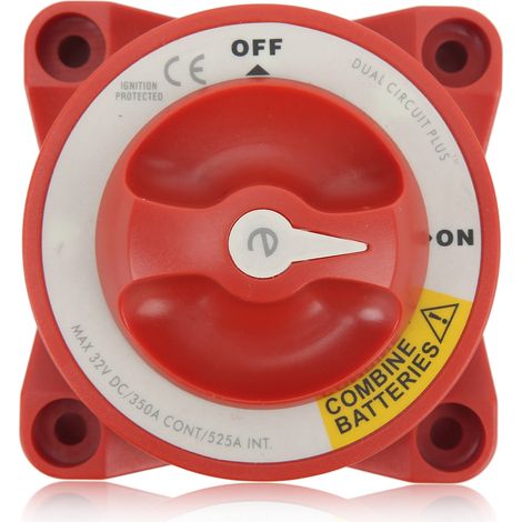 Interrupteur de batterie étanche 350A pour bateau et camping-car (1/5)