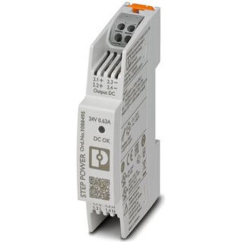 Phoenix Contact 1088495 Hutschienen-Netzteil (DIN-Rail) 24 V/DC 0.63 A 15 W Anzahl Ausgänge:1 Inha