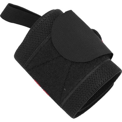 Bandage de Poignet Fitness Rouge pour Haltérophilie et Musculation (1/5)
