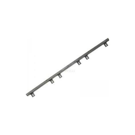 Nice – Crémaillère pour portail 1000 mm – Perforations nylon – Armature métallique pour portails jusqu'à 500kg