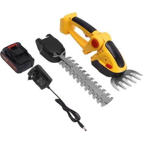 Cisaille à gazon sans fil Tondeuse à main rechargeable Taille-haie électrique 110240V EU Plug (1/5)