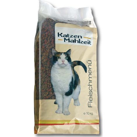 Katzenmahlzeit Fleischmenü 10 kg Katzenfutter Trockenfutter Vollwertig Lecker