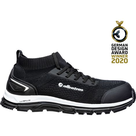 Scarpe antinfortunistiche Albatros Ultimate Impulse Black Low S1P ESD HRO SRA - 40 (1/5)