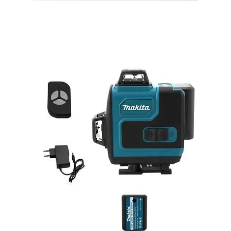 Niveau Laser Vert 4D 16 Lignes 360° Autonivelant Compatible Makita 18V - Pack Chantier (1/5)