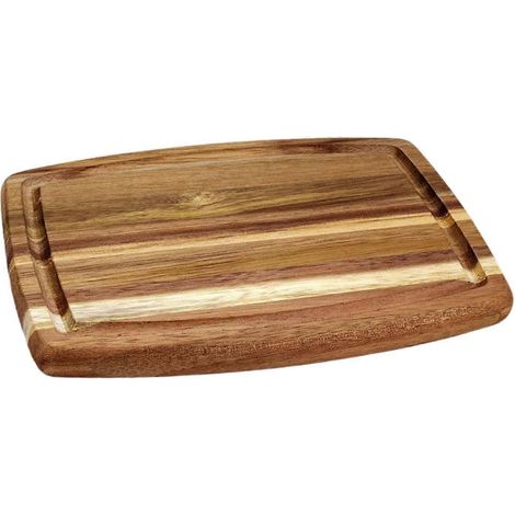Planche à découper portable en bois d'acacia pour pizza, idéale pour la maison, la pâtisserie et l'organisation de la cuisine.-AquaForge (1/3)