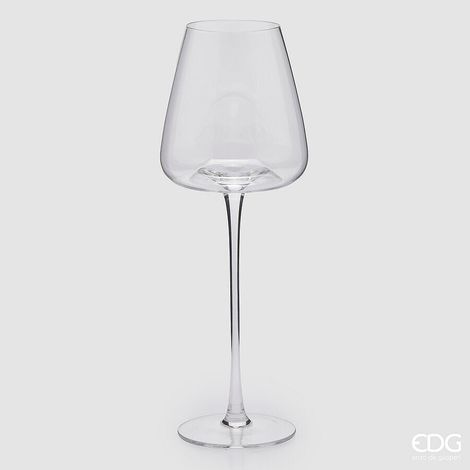 EDG Enzo De Gasperi Bicchiere Grace Calice H 28 Cm L 10 Cm 550 Ml Cf 4 Pz Vetro Natural (1/2)