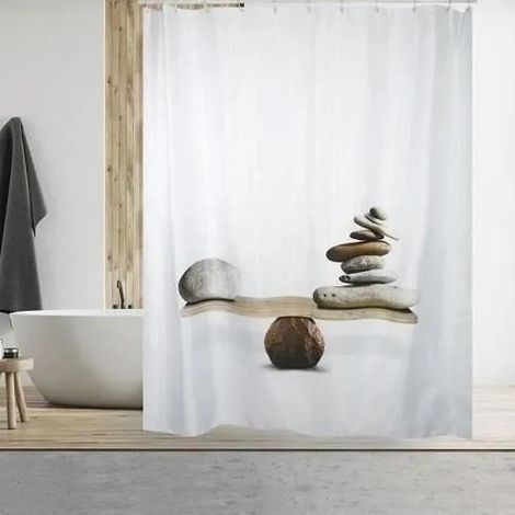 msv Tenda doccia moderna multicolore 180 x 200 cm