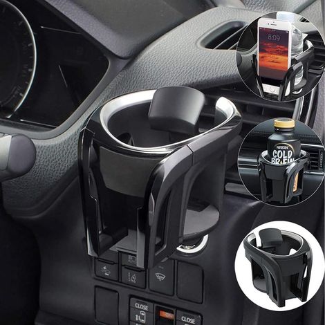 Getränkehalter für Lüftungsschlitze im Auto Becherhalter Handyhalterung Passend für 7,8 cm Durchmesser Flaschenhalter Dosenhalter Getränkehalter Halterung für alle (1/5)