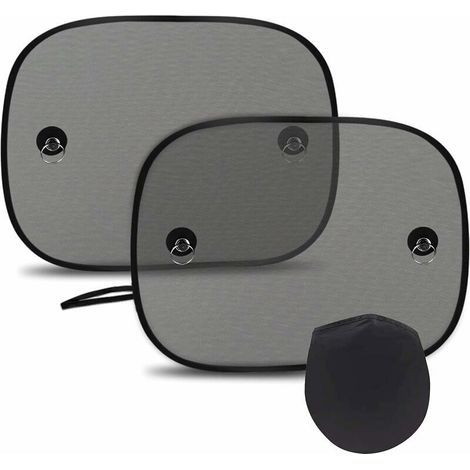 Pare Soleil Voiture bébé/Enfant, Universelle pour Pare-Soleil Fenêtre de Voiture , Protection UV/Chaleur pour Offre Une Protection UV Maximale pour Bébé, Adultes,Chien (2 pièces) (1/5)