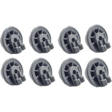 Geschirrspülerrollen, kompatibel mit Bosch. Komplettes Set mit 8 Geschirrspülerschubladen inklusive Bodenrollen, kompatibel mit Siemens, Kenmore Elite, Balay, Beko, Indesit, Ne (1/5)