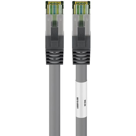 Goobay 55144 cable de red Gris 25 m Cat8.1 S/FTP (S-STP)