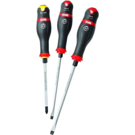 USAG 324 H/SH3 SET DI 3 GIRAVITI MARTELLABILI PER VITI A CROCE PHILLIPS E FISSE