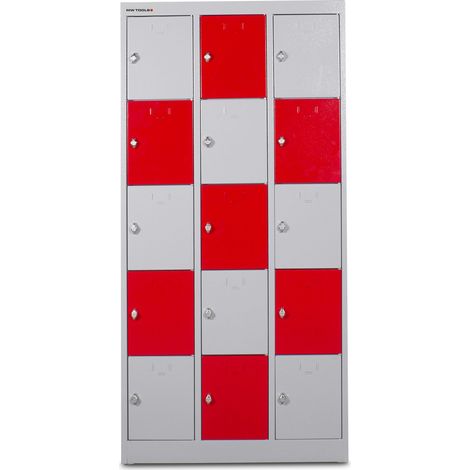 Armoire robuste à 15 casiers MW Tools LOK35G