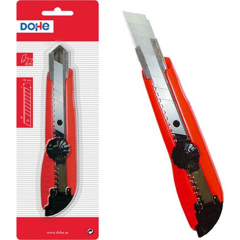 Coupe-plastique résistant Dohe - Lames de coupe en acier - Système de verrouillage haute sécurité - Guide en métal