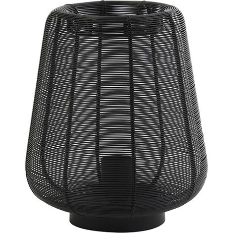 Light & Living - tischlampe - Adeta - schwarz - metall -