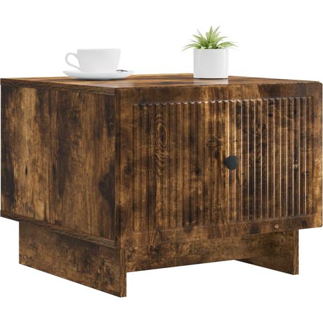 Maison Exclusive - Couchtisch Geräucherte Eiche 49 x 50 x 40 cm H