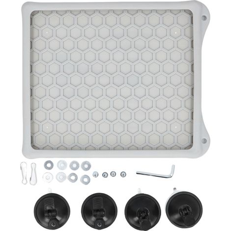 Étui de protection pour Mini silicone gris soft avec 4 ventouses (1/5)