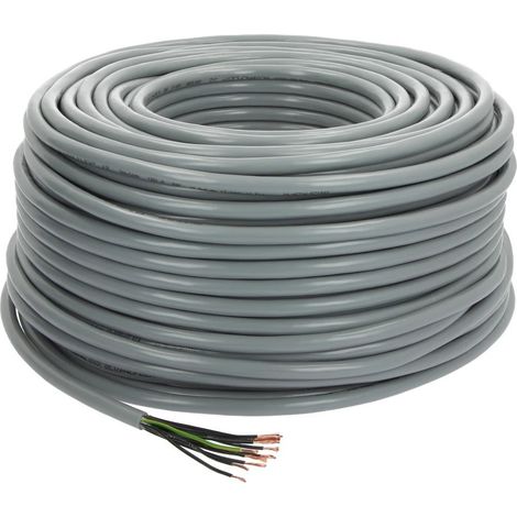 Câble de commande PVC 12 x 1,0 mm² avec conducteur de protection