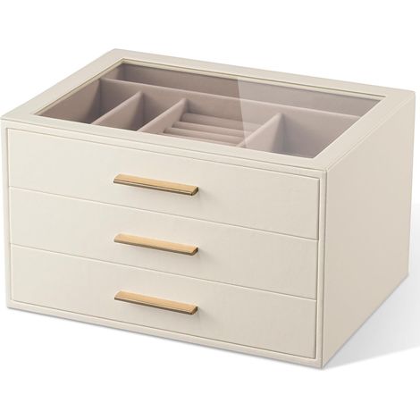 boîte à bijoux blanche (1/5)