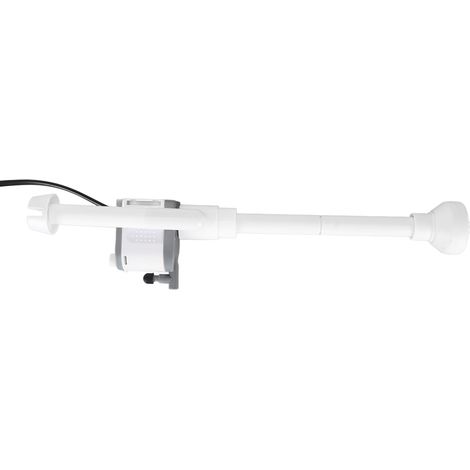 Pompe de filtration pour aquarium silencieuse 3W avec ventouse et panier anti-fuite – 360L/h (1/5)