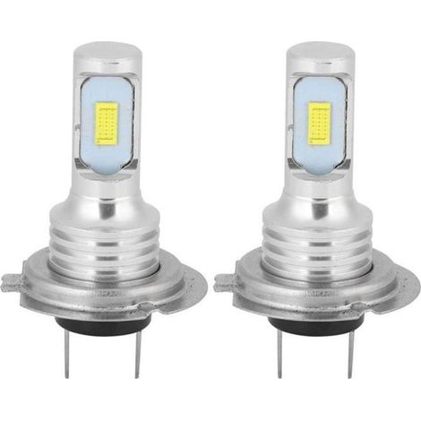 Xuyan 2 Stück 80W 8000K Universal H7 LED-Nebelscheinwerferlampen Weiß 12-24V (1/5)