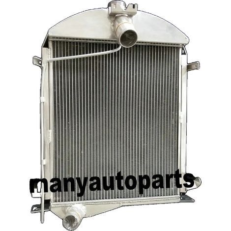 Radiador de aluminio para Ford Modelo A, alta durabilidad, mayor capacidad de refrigeración, ajuste preciso. (1/5)