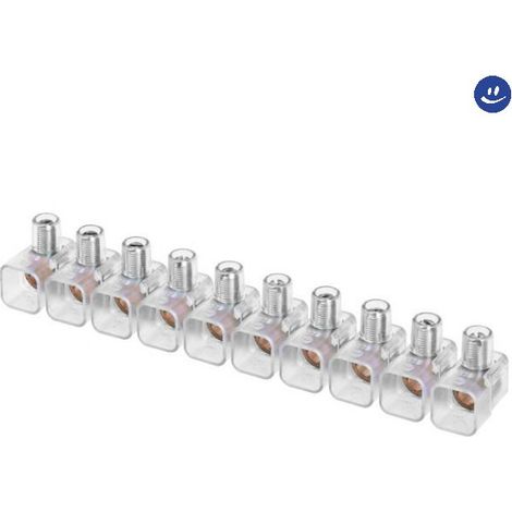 Morsetti unipolari da 10mm stecca da 10 Boxline Arnocanali