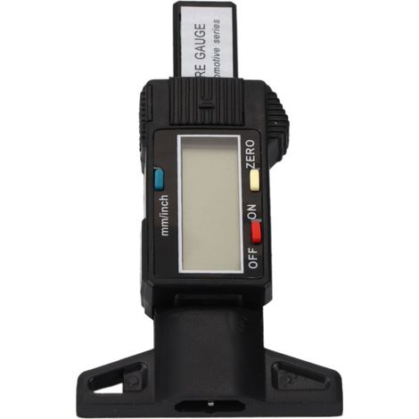 Jauge De Profondeur De Bande De Roulement - 0 À 25,4 Mm - Écran LCD - Pour Pneus Automobiles - 1 Pièce (1/4)