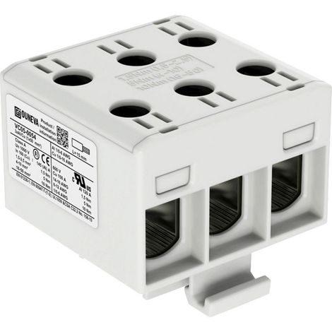 Ouneva Group VC05-0054 Verteilerblock Schrauben Grau 1 St.