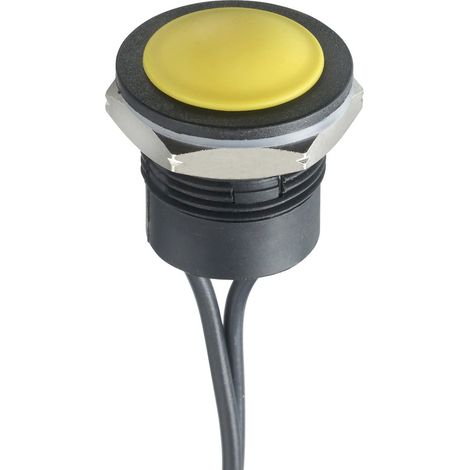 APEM IPC3SAD3 IP Series Drucktaster 28 V/DC 5 A 1 x Aus/(Ein) tastend  (Ø x H) 12 mm x 20 mm IP69K 1