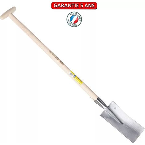 28 cm North Louchet - 91 cm gedrechselter Krückengriff OUTILS PERRIN