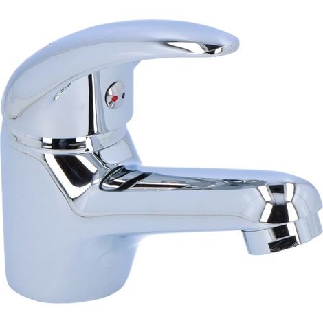 Rubinetto lavabo monoforo a pavimento Valvex Alba con piletta di scarico, cromato (1/5)