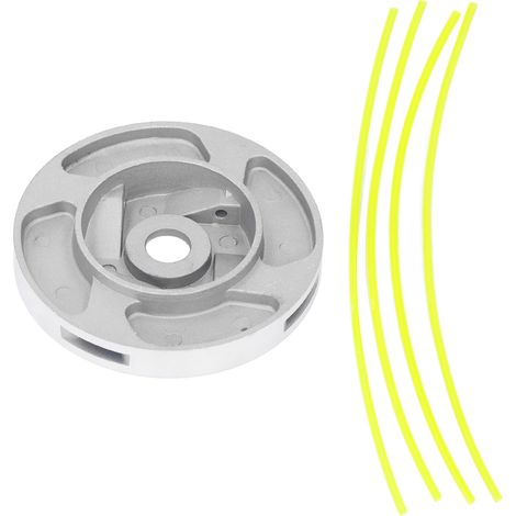 4 Line Trimmer Head Replacement Circular Shape Aluminum Alloy Weed Cutter Grass Trimming Head (1/5)