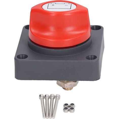 Interrupteur de coupure de batterie étanche, isolateur sans fuite 12V 24V 48V, accessoire coupe-circuit pour voiture bateau (1/5)