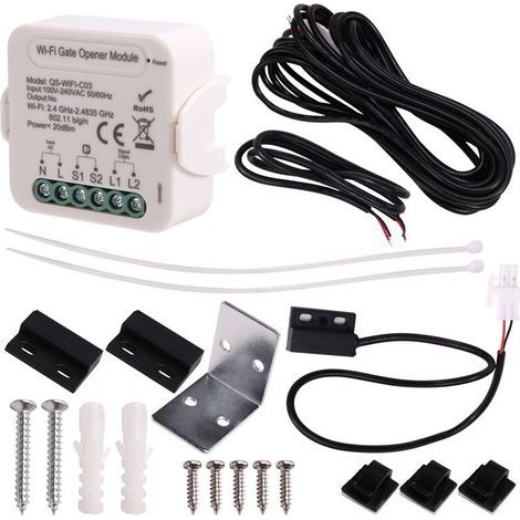 Module de Contrôleur de Porte WiFi Module de Porte de Garage Tuya Gate Door Opener (1/5)
