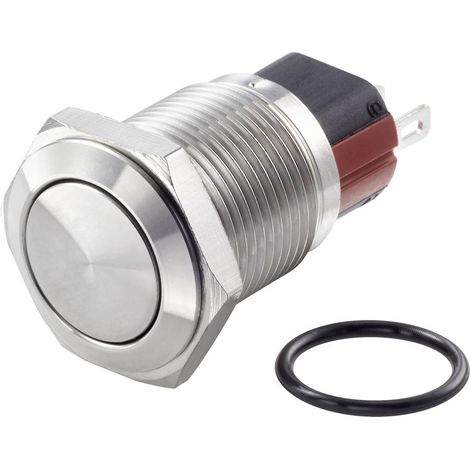 TRU COMPONENTS TC-7494716 TC-GQ16-KF-11Z/J/S Interruttore antivandalo 48 V/DC 2 A 1 x Off / On Permanente IP65 1 pz. (1/3)