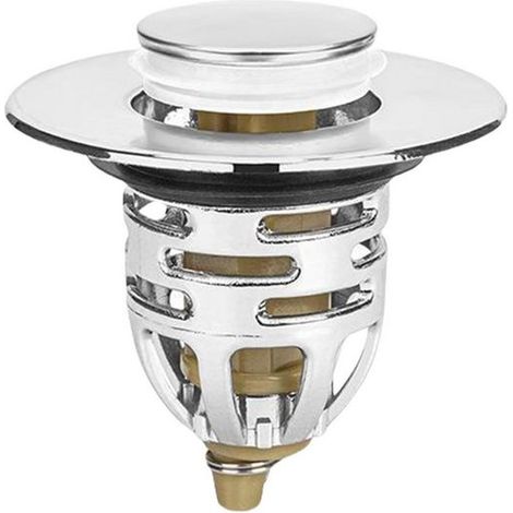 Set accessoire salle de bain bouchon de vidange pour évier cuisine salle de bain filtre d'évacuation stoppeur (1/5)