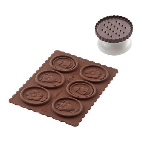 Stampo in silicone professionale Silikomart cookie easter (1/4)