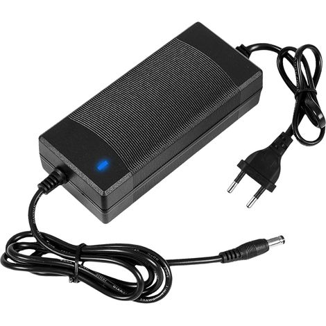 Adaptateur secteur 24 V 10 A, transformateur avec prise CC 5,5 mm x 2,5/2,1 mm, convertisseur de tension 240 W, alimentation 24 V CA 100-240 V, adaptateur pour rubans LED, caméras de surveillance (1/5)
