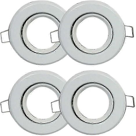 Kit de 4 spots encastrés MR11 GU4 pour trous de 50/60 mm (1/2)