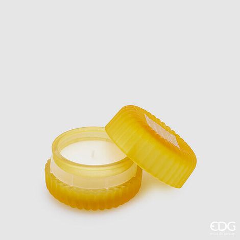 EDG Enzo De Gasperi Candela Jasmine Profumata H.5 D.8 C4 Amber