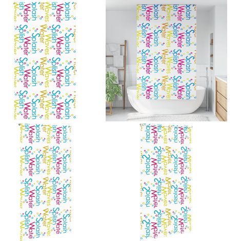 vidaXL Duschrollo 120x240 cm Stoffbreite 116 cm (1/5)