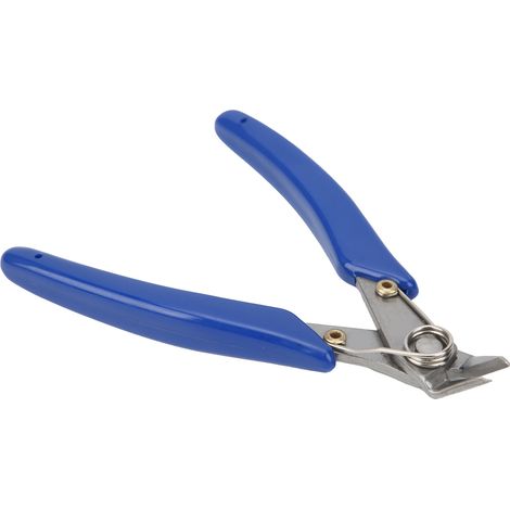 Pince coupante diagonale électronique portable pour la coupe de fils électriques en acier inoxydable (1/5)