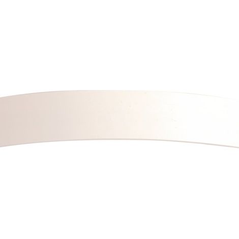 Nordlinger – Chant mélaminé blanc pré-encollé 50 m – Largeur 23 mm – Finition lisse pour assemblage précis – Pour bois dur et aggloméré