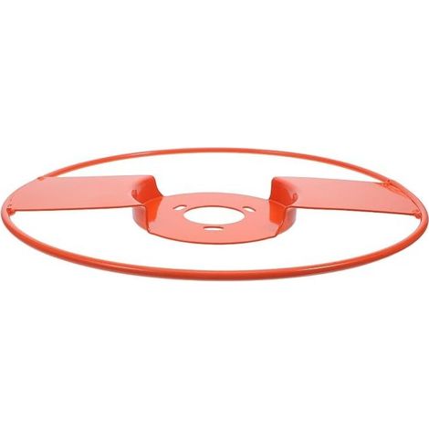 Couvercle de Protection pour Débroussailleuse et Coupe-bordures en Fer Renforcé Orange, Structure Compacte et Bord Arrondi pour Entretien de Jardin et Protection Débris (1/5)