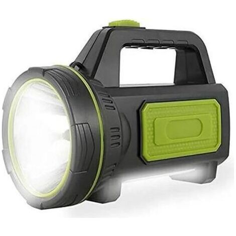 Lampe torche LED ultra-lumineuse, rechargeable par USB, lampe torche tactique ultra-lumineuse, idéale pour le camping et la randonnée
