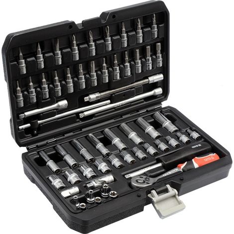 Set di chiavi Yato da 1/4" (56 pezzi) (1/5)