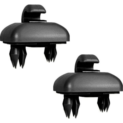 Paquet de 2 clips de pare-soleil de voiture, clips de pare-soleil pour Audi A1 A3 A4 A5 Q3 Q5(8E0 857 562) A7 B6 B7 B8 S4 S5 (1/5)