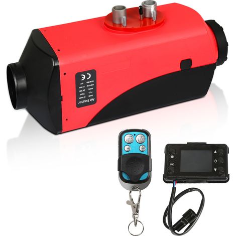 Randaco Calentador Diesel 12V 5000W LCD Monitor Aire Combustible Calentador Booster para Coche Camión Autobús Barco Remolque (1/5)